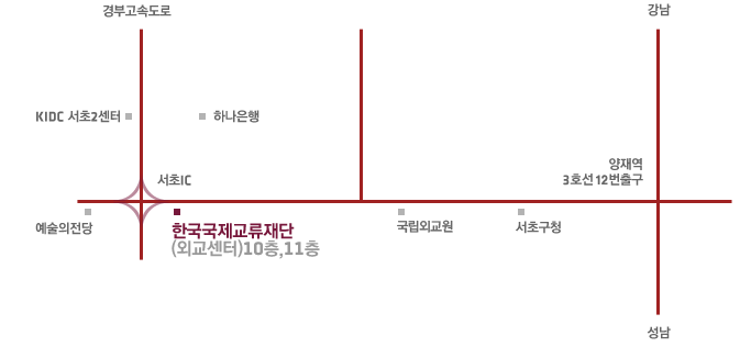 오시는 길